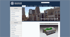 Desktop Screenshot of magnum-mfg.com